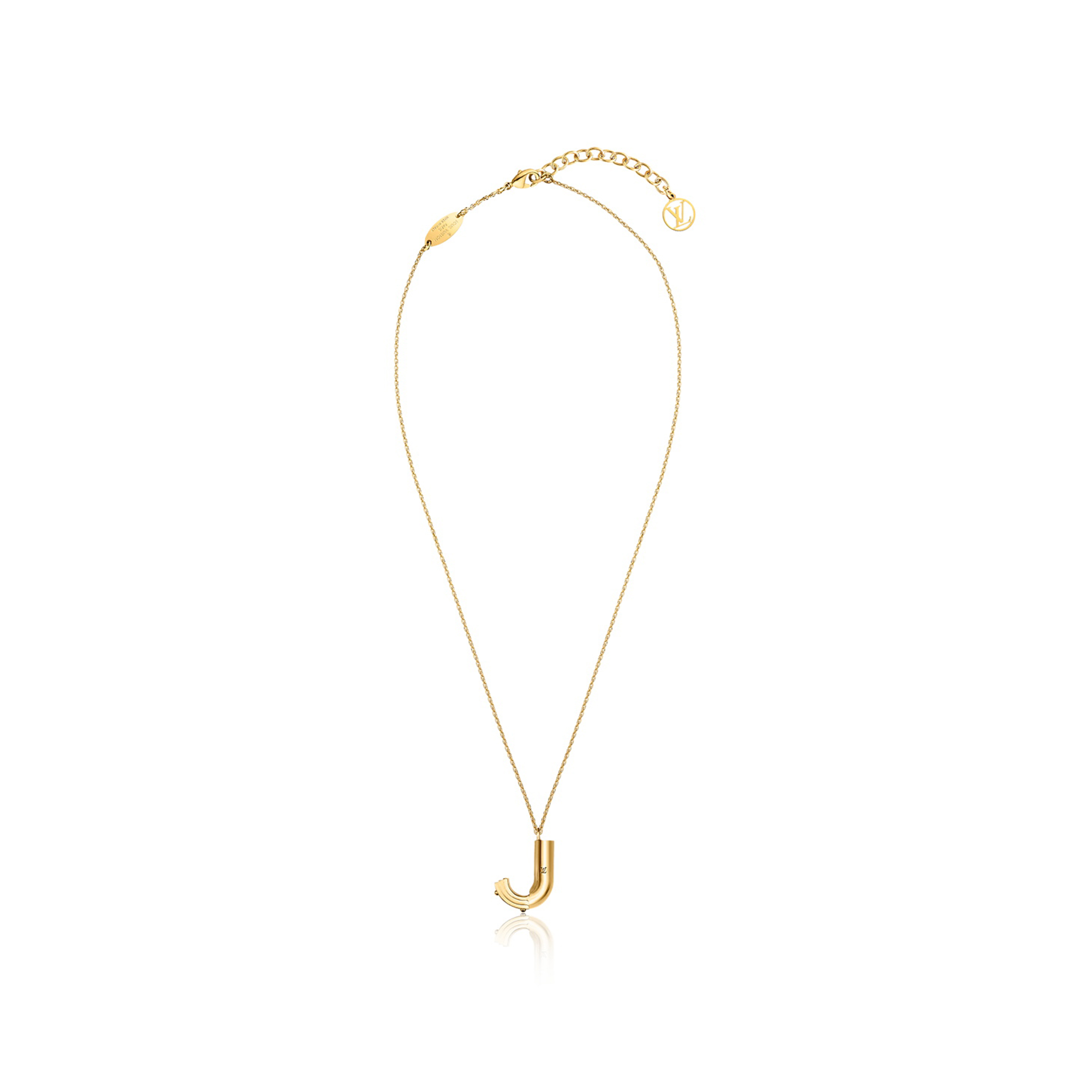 LOUIS VUITTON LV & ME NECKLACE, LETTER J M61065